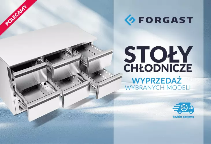 Stoły chłodnicze FORGAST
