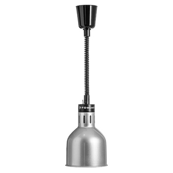 Lampa grzewcza do potraw srebrna - typ A | FORGAST FG03342