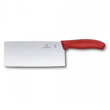 Nóż chiński Szefa Kuchni Swiss Classic czarny dł. ostrza 18 cm | VICTORINOX 6.8561.18G