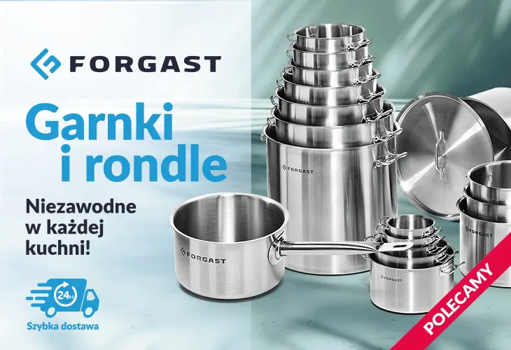 Garnki i rondle Forgast