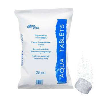 Tabletki solne do systemów uzdatniania wody 25 kg | PROFICHEF PC00225